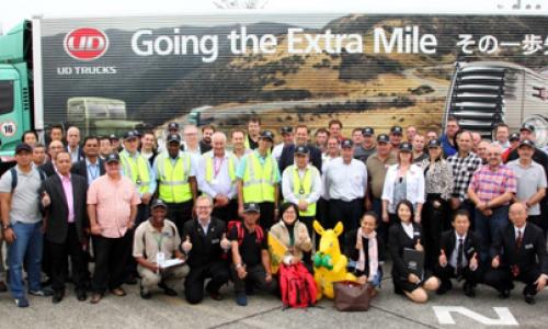 UD Trucks SA compete in Extra Mile Challenge in Japan